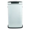 Afvalemmer push - wit - 38 liter