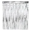 Backdrop - zilverkleurig - 180x200 cm