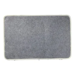 Badmat fluffy - beige - 45x70 cm