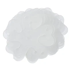 Ballon clip bloemvorm - set van 10 - ø8x1 cm