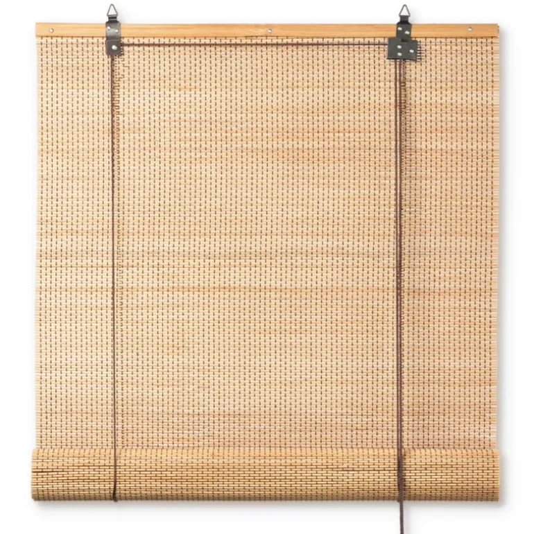 Bamboe rolgordijn - naturel - 60x130 cm