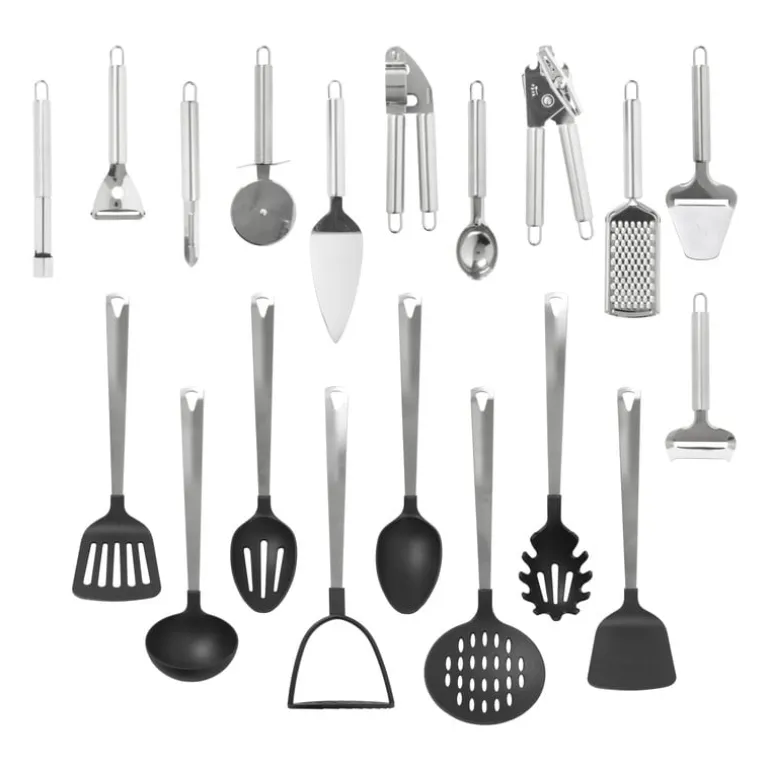 Blikopener London - zilverkleurig - 20 cm