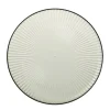 Bord streep - groen - ø22x1.5 cm
