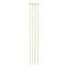 Breinaalden 4 & 4.5 mm - bruin - set van 2