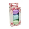 Cadeaulinten mix - lila/blauw/groen - set van 3