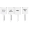 Caketopper shotglazen - set van 4
