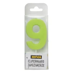 Cijferkaars 9 - diverse kleuren