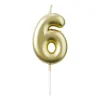 Cijferkaars 6 - goud