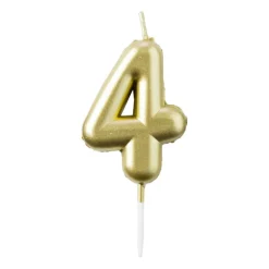 Cijferkaars 4 - goud