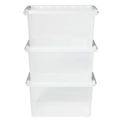 Clipbox 25 liter - 31x42x23 cm - set van 3