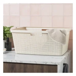 Curver jute wasmand - 46 liter - beige