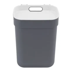 Curver prullenbak ready to collect - donkergrijs/lichtgrijs - 10 liter