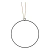 Deco ring metaal - ø25 cm