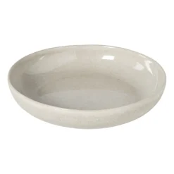 Diep bord fuji - beige - ø22x4 cm