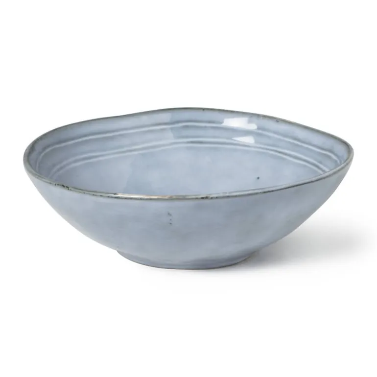Diep bord Toscane - lichtblauw - ø19 cm