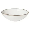 Diep bord Toscane - wit - ø19 cm