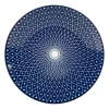 Dinerbord blue print - diamonds - ⌀26 cm