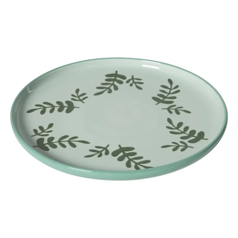 Dinerbord jolie - groen -ø25.5x2.3 cm