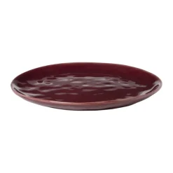 Dinerbord Toscane - bordeauxrood - ø28 cm
