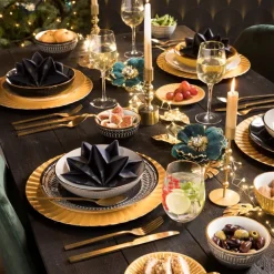 Dinerbord Yara - zwart - ⌀26.8 cm