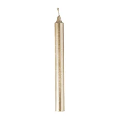 Dinerkaars rustiek - goud - ø2x24 cm