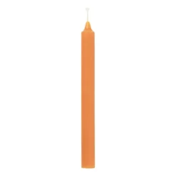 Dinerkaars rustiek - oranje - ø2x24 cm
