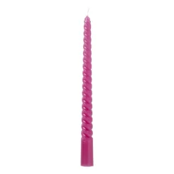 Dinerkaars twist - paars - ø2.15x25 cm