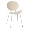 Eetkamerstoel Paula - beige - 81x52x50 cm