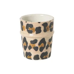 Espresso mok animal - beige - 100 ml