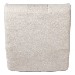 Fauteuil chenille - beige - 87x72x66 cm