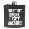 Flacon awesome - zwart/wit - 11.2x9.4x2.2 cm