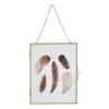 Fotolijst aan ketting - goud - 18x23 cm
