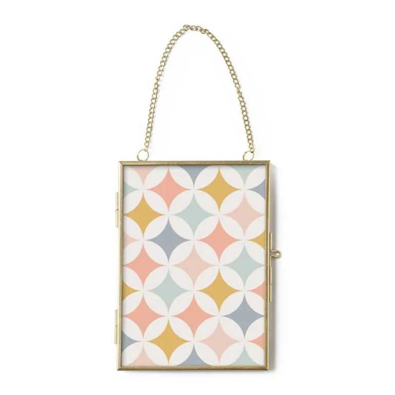 Fotolijst aan ketting - goud - 18x23 cm