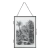 Fotolijst aan ketting staand – zwart - 21x30 cm
