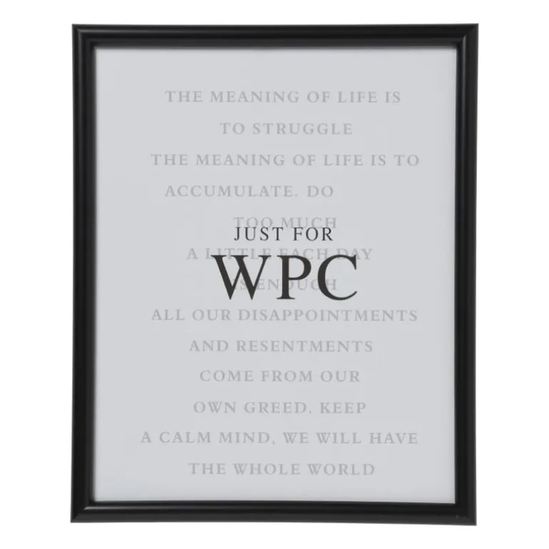 Fotolijst WPC - zwart - 20x25 cm