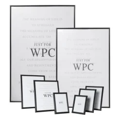 Fotolijst WPC - zwart - 50x75 cm