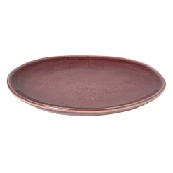 Gebaksbordje Toscane - bordeauxrood - ø15.5 cm