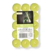 Geurwaxinelichten - lemongras - set van 30