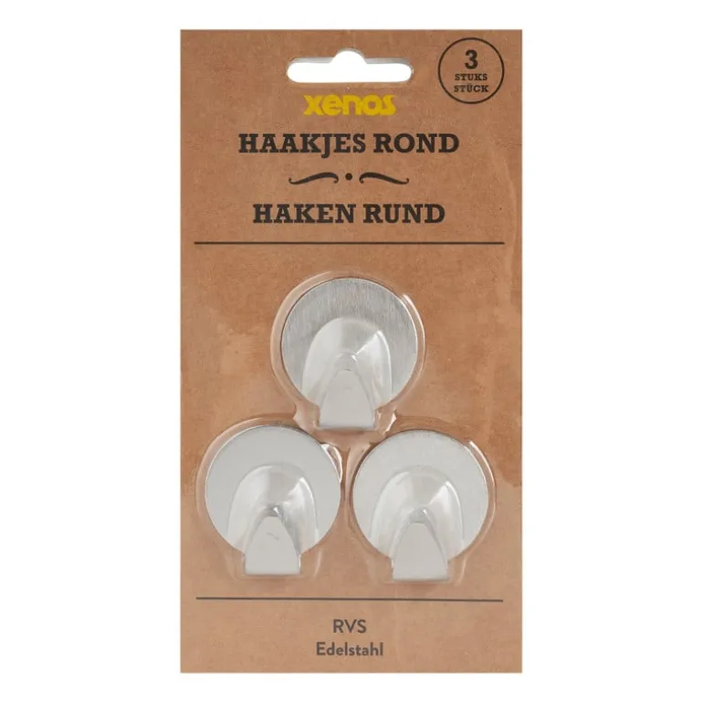 Haakjes rond - set van 3