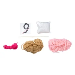 Haakpakket donut DIY - roze