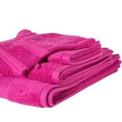 Handdoek - roze - 50x100 cm