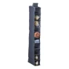 Hang organiser met 10 vakken - grijs - 154x34x6 cm
