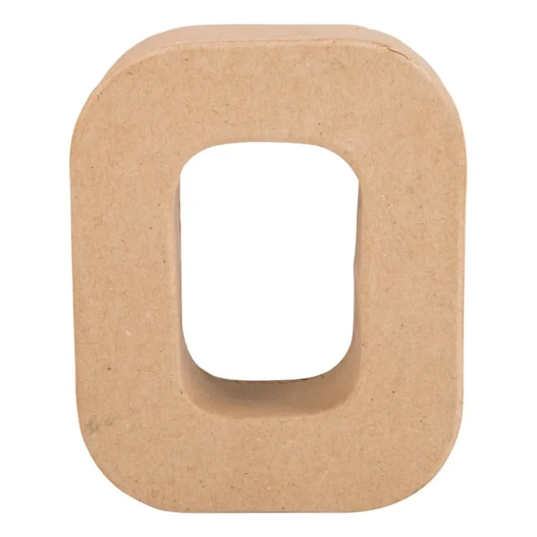 Kartonnen letter O
