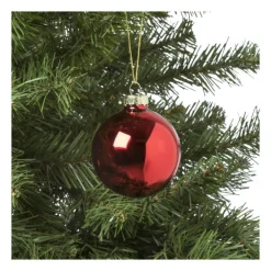 Kerstbal box - set van 8 - ø7 cm