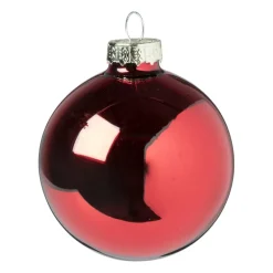 Kerstbal box - set van 8 - ø7 cm
