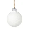 Kerstbal LED figuurtjes - wit