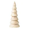 Kerstboom hout - naturel - ø7.7x17.5