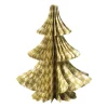 Kerstboom papier clashing colours - 15 cm