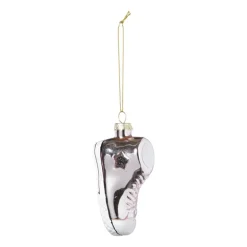 Kersthanger sneaker - roze - 9.2x4.8x3.5 cm