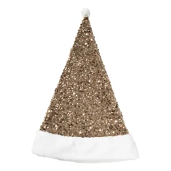Kerstmuts - champagnekleurig